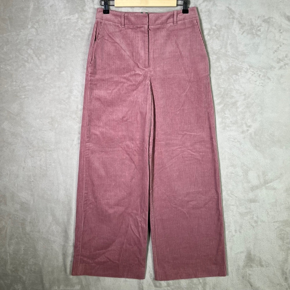 Boden Pants Women's Size 6 Regular Belgravia Chunky Cord Trousers Blushing Rose